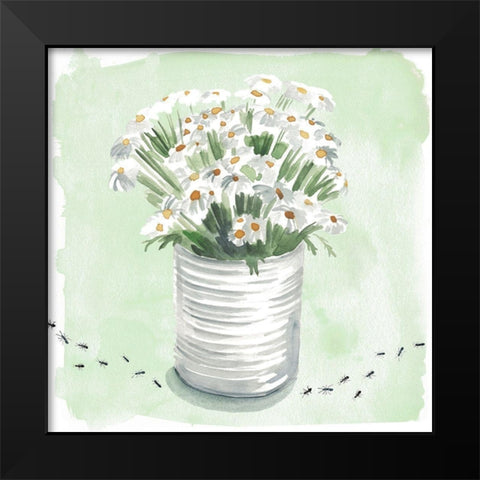 Summer Picnic I Black Modern Wood Framed Art Print by Parker, Jennifer Paxton