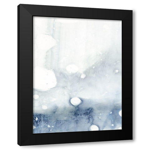 Rain Beads I Black Modern Wood Framed Art Print by Harper, Ethan