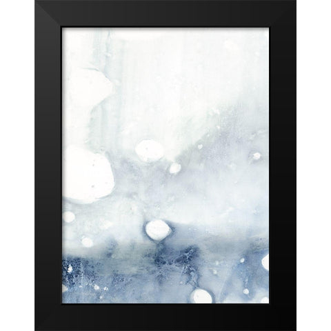 Rain Beads I Black Modern Wood Framed Art Print by Harper, Ethan
