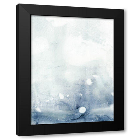 Rain Beads II Black Modern Wood Framed Art Print by Harper, Ethan