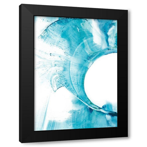 Aperture I Black Modern Wood Framed Art Print with Double Matting by Harper, Ethan