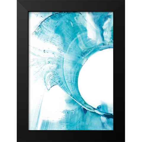 Aperture I Black Modern Wood Framed Art Print by Harper, Ethan