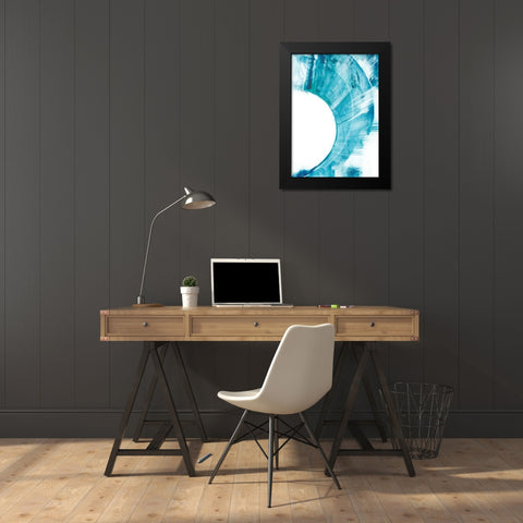 Aperture II Black Modern Wood Framed Art Print by Harper, Ethan
