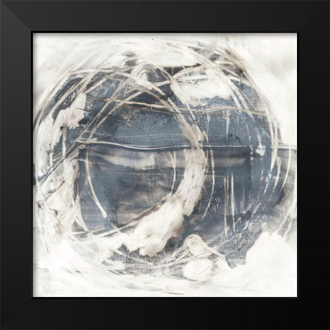 Rotational Orbit I Black Modern Wood Framed Art Print by Harper, Ethan