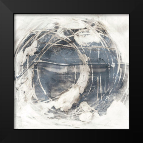 UA CH Rotational Orbit I Black Modern Wood Framed Art Print by Harper, Ethan