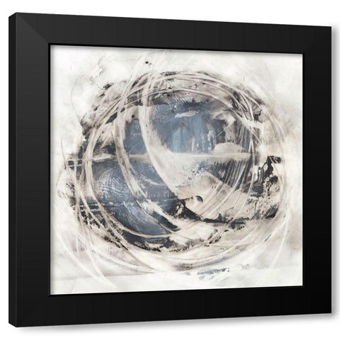 Rotational Orbit II Black Modern Wood Framed Art Print by Harper, Ethan