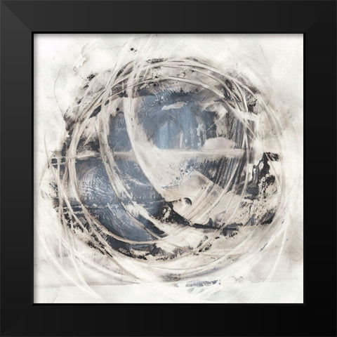 Rotational Orbit II Black Modern Wood Framed Art Print by Harper, Ethan