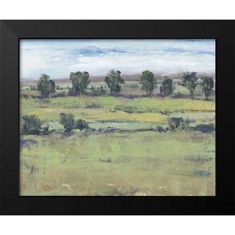 Horizon Time II Black Modern Wood Framed Art Print by OToole, Tim