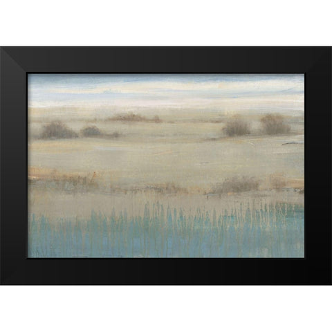 Destination I Black Modern Wood Framed Art Print by OToole, Tim