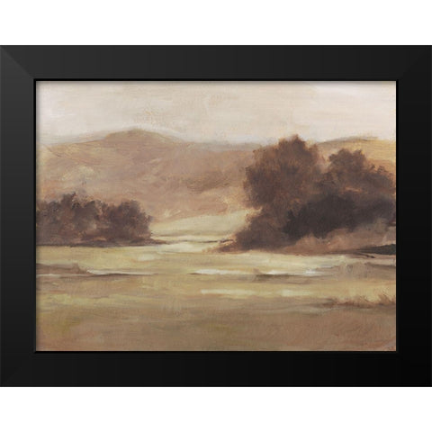 Muted Landscape I Black Modern Wood Framed Art Print by Harper, Ethan