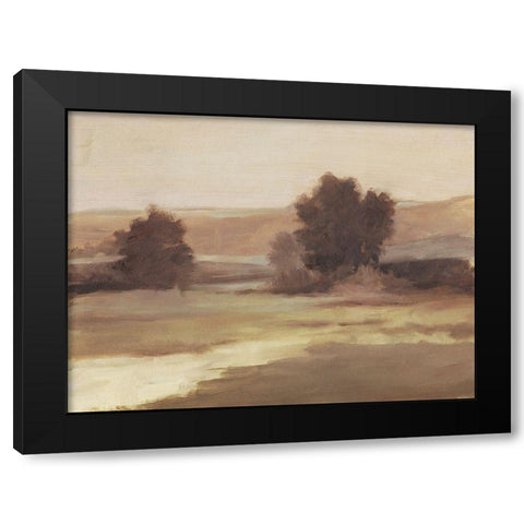 Muted Landscape II Black Modern Wood Framed Art Print by Harper, Ethan