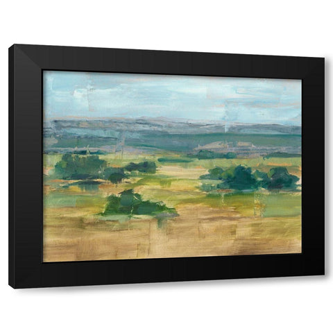 Valley View I Black Modern Wood Framed Art Print by Harper, Ethan