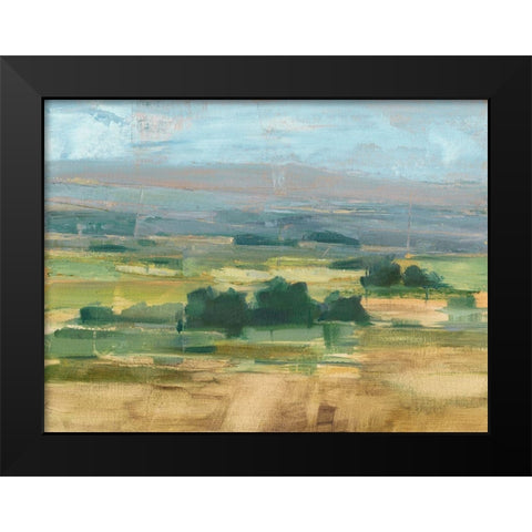 Valley View II Black Modern Wood Framed Art Print by Harper, Ethan