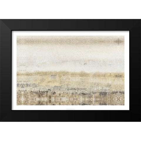 Subtle Meadow II Black Modern Wood Framed Art Print by OToole, Tim