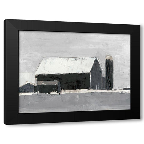 Dynamic Barn I Black Modern Wood Framed Art Print by Harper, Ethan