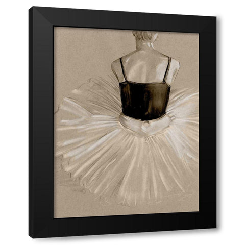 Black Leotard II Black Modern Wood Framed Art Print by Parker, Jennifer Paxton