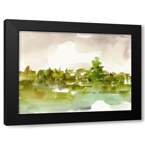 Morning Retreat II Black Modern Wood Framed Art Print by Harper, Ethan