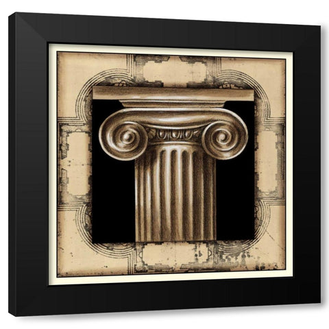 Architectural Schema I Black Modern Wood Framed Art Print by Harper, Ethan