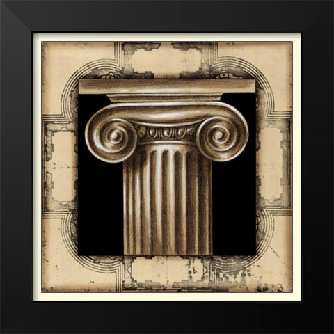 Architectural Schema I Black Modern Wood Framed Art Print by Harper, Ethan