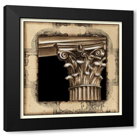 Architectural Schema II Black Modern Wood Framed Art Print by Harper, Ethan