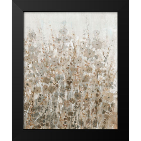 Early Fall Flowers II Black Modern Wood Framed Art Print by OToole, Tim