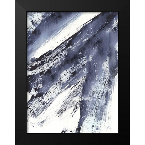 Directionality II Black Modern Wood Framed Art Print by Harper, Ethan