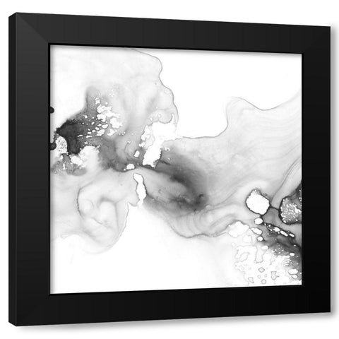 Smoke and Water I Black Modern Wood Framed Art Print by Harper, Ethan