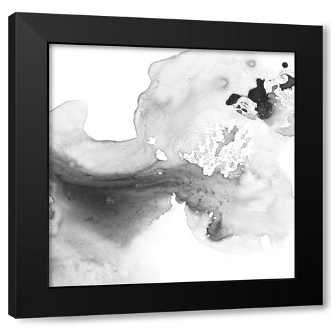 Smoke and Water II Black Modern Wood Framed Art Print by Harper, Ethan