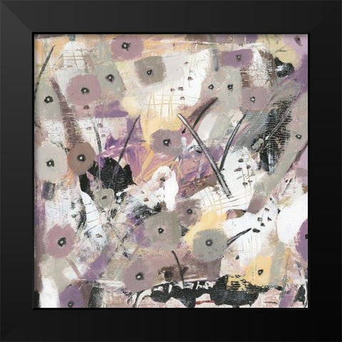 Edit I Black Modern Wood Framed Art Print by OToole, Tim