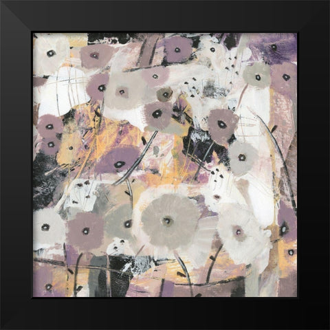 Edit II Black Modern Wood Framed Art Print by OToole, Tim