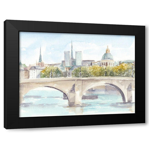 French Bridge Study I Black Modern Wood Framed Art Print by Harper, Ethan