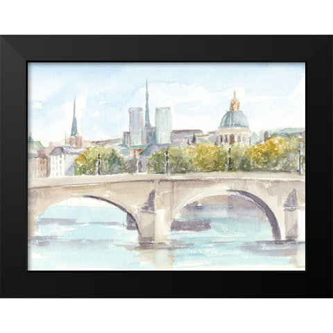 French Bridge Study I Black Modern Wood Framed Art Print by Harper, Ethan