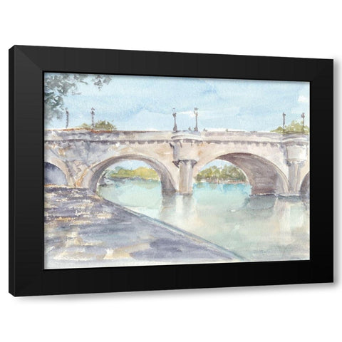 French Bridge Study II Black Modern Wood Framed Art Print by Harper, Ethan