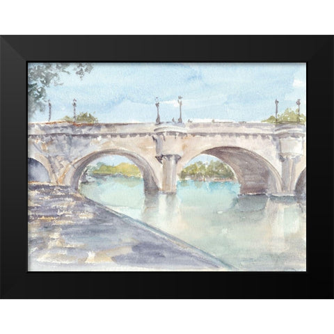 French Bridge Study II Black Modern Wood Framed Art Print by Harper, Ethan