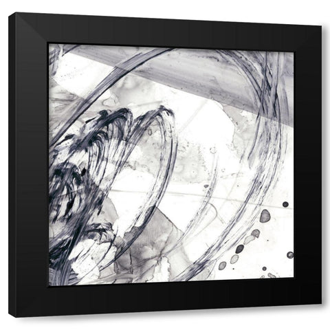 Sonar I Black Modern Wood Framed Art Print by Harper, Ethan
