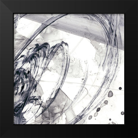 Sonar I Black Modern Wood Framed Art Print by Harper, Ethan
