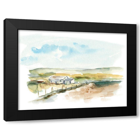 Rural Plein Air III Black Modern Wood Framed Art Print by Harper, Ethan