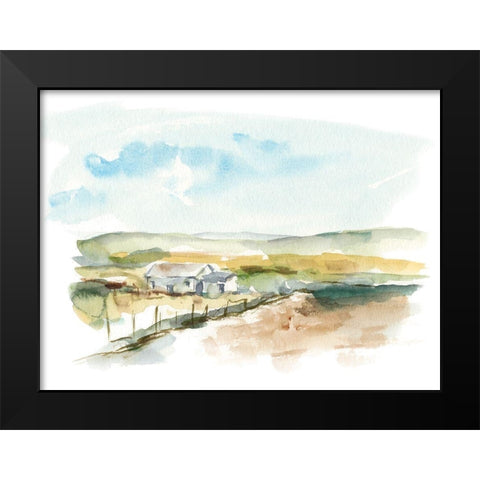 Rural Plein Air III Black Modern Wood Framed Art Print by Harper, Ethan