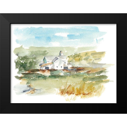 Rural Plein Air IV Black Modern Wood Framed Art Print by Harper, Ethan