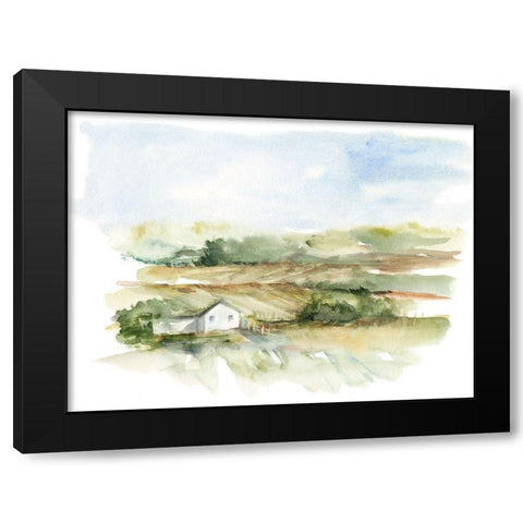 Rural Plein Air V Black Modern Wood Framed Art Print by Harper, Ethan