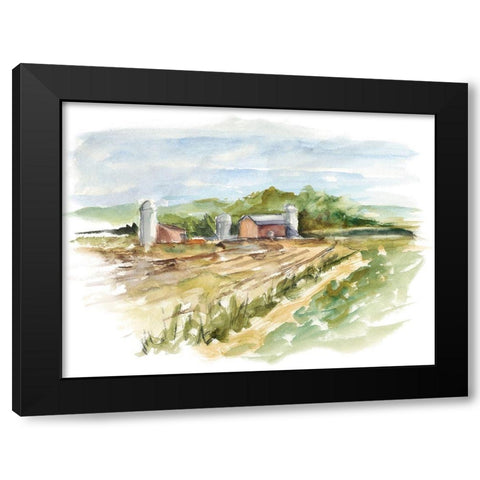 Rural Plein Air VI Black Modern Wood Framed Art Print by Harper, Ethan