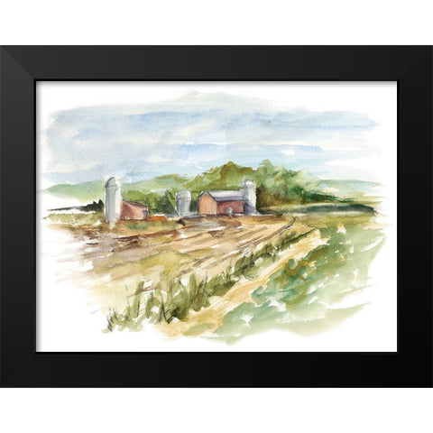 Rural Plein Air VI Black Modern Wood Framed Art Print by Harper, Ethan