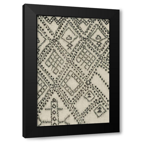 Story Teller I Black Modern Wood Framed Art Print with Double Matting by Zarris, Chariklia