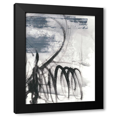 Serpentine I Black Modern Wood Framed Art Print by Harper, Ethan