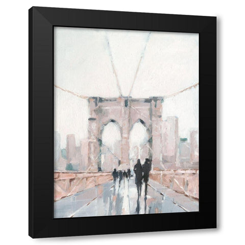 Early Morning Stroll I Black Modern Wood Framed Art Print by Harper, Ethan
