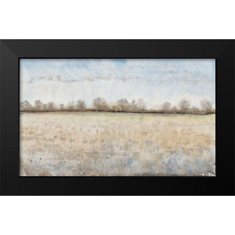 Grazing Land I Black Modern Wood Framed Art Print by OToole, Tim