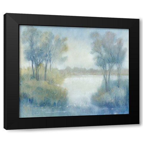 Morning at the Pond I Black Modern Wood Framed Art Print by OToole, Tim