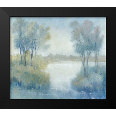 Morning at the Pond I Black Modern Wood Framed Art Print by OToole, Tim