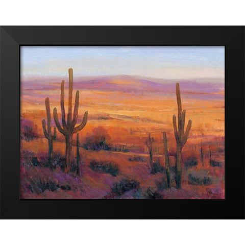Desert Light II Black Modern Wood Framed Art Print by OToole, Tim