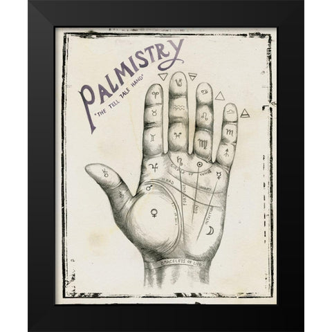 Mystical II Black Modern Wood Framed Art Print by Parker, Jennifer Paxton